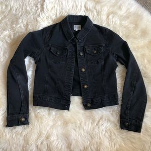 Black Jean Jacket